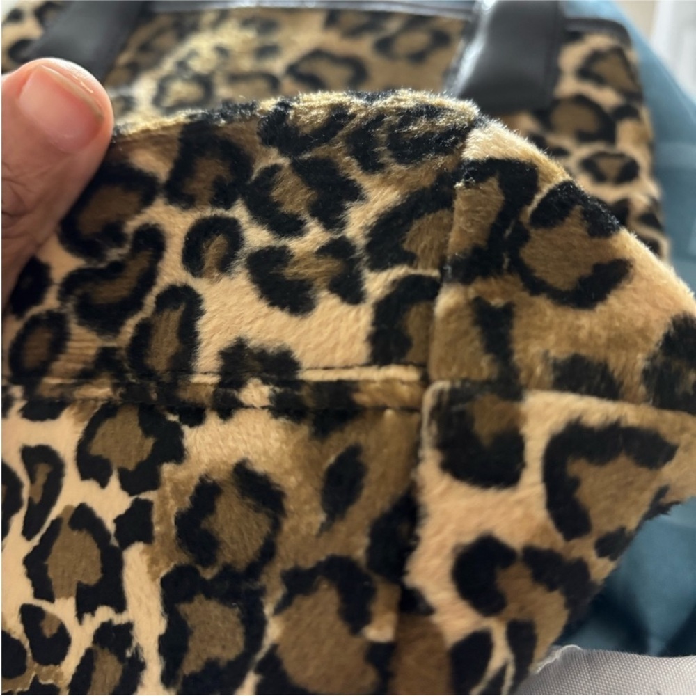 Brighton Leopard‎ Print Tote with Black Accents - Picture 7 of 12